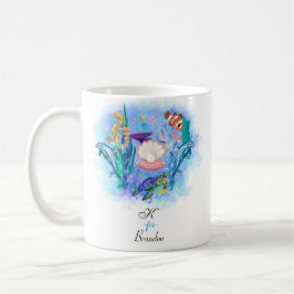 Meerestiere Baby farbenfroh Kaffeetasse