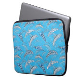 Meerestiere Delphine Marlins Laptopschutzhülle (Vorderseite Links)