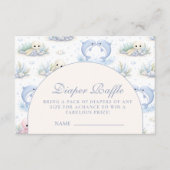 Meerestiere Elegante Bogen-Raffle Begleitkarte (Vorderseite)