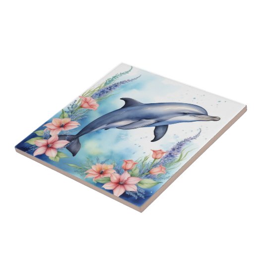 Meerestiere Fliese (Seite)