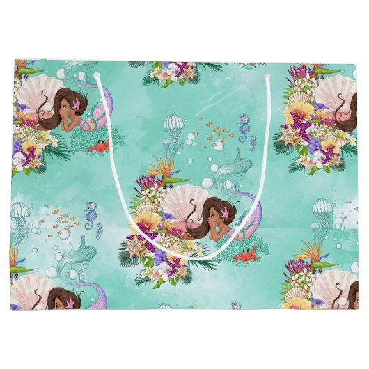 Meerestiere Große Geschenktüte (Rückseite)