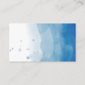 Meerestiere im Rahmen eines Buchantrags Platzkarte (Rückseite)