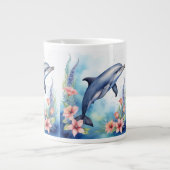 Meerestiere Jumbo-Tasse (Vorderseite)