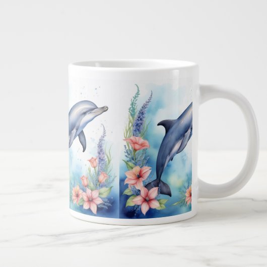 Meerestiere Jumbo-Tasse (Rechts)