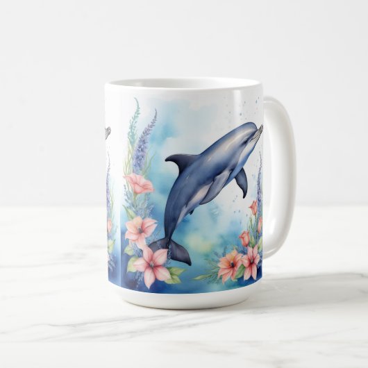 Meerestiere Kaffeetasse (VorderseiteRechts)