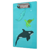 Meerestiere Klemmbrett (Links)