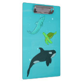 Meerestiere Klemmbrett (Rechts)