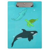 Meerestiere Klemmbrett (Vorderseite)