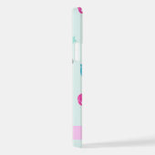 Meerestiere, Kraken, Quallen, Herz, Ihr Name iPhone Hülle (Rechte Seite)