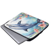 Meerestiere Laptopschutzhülle (Vorne Knopf)