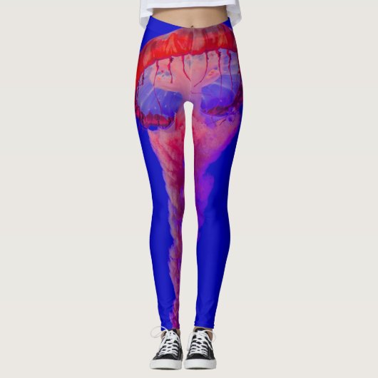 Meerestiere Leggings (Vorderseite)
