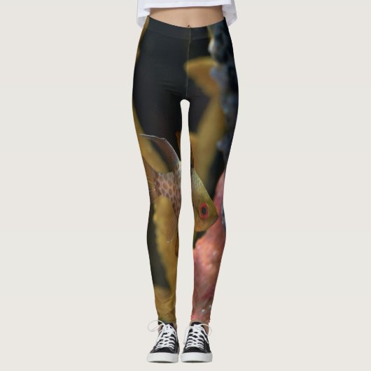 Meerestiere Leggings (Vorderseite)