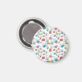 Meerestiere Magnet, Meerestiere Haushaltswaren Magnet (Vorderseite/Rückseite)