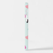 Meerestiere, Meeresleben, Oktopus, Quallen, Herzen iPhone Hülle (Linke Seite)