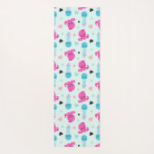 Meerestiere, Meeresleben, Oktopus, Quallen, Herzen Yogamatte (Rückseite)