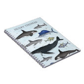 Meerestiere Niedliches Whimsisches Meer Notizblock (Rechte Seite)