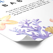 Meerestiere - Sagen Sie nicht, Baby Poster (Ecke)