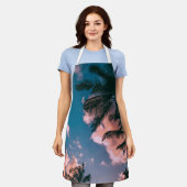 Meerestiere Schürze (Getragen)