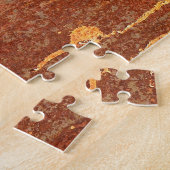 Meerestiere, Silhouette des Seepferds. Puzzle (Seite)