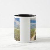 Meerestiere (Uniola paniculata), die am Strand ang Tasse (Zentrum)