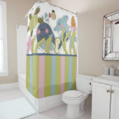 Meerestiere Whale Porpoise Duschvorhang (Beispiel)