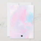 Meerestiere zum Geburtstag Einladung (Rückseite)