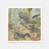 Meerestierisches Party Serviette (Vorderseite)