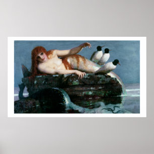 Meerestille (ruhiges Meer), 1886-87 (Öl auf Poster