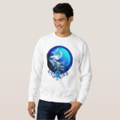 MEERESTURTLE BLAUE MOON RACE SWEATSHIRT (Vorne ganz)