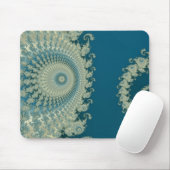 Meeresufer-Spirole-Mauspad Mousepad (Mit Mouse)