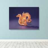 Meeresungeheuer Ketos Leinwanddruck (Insitu (Holzboden))