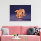 Meeresungeheuer Ketos Leinwanddruck (Insitu (Wohnzimmer))