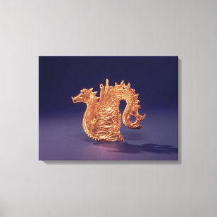 Meeresungeheuer Ketos Leinwanddruck