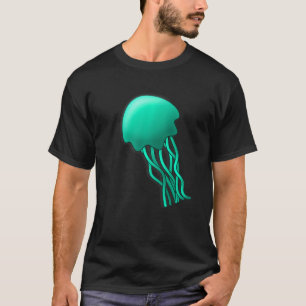 Meeresunterwasser-Seeteufel Gelee Fisch 9 T-Shirt