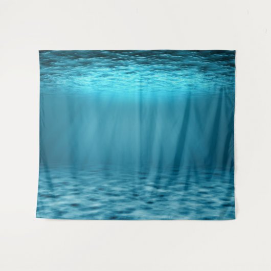 Meeresunterwasser Wandteppich (Vorderseite (Horizontal))