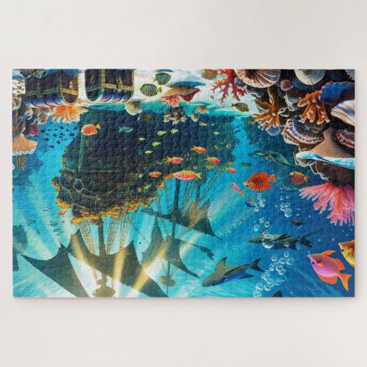 Meeresunterwasserparadies 2 puzzle (Horizontal)