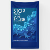 Meeresverschmutzung Banner (Vertikal)