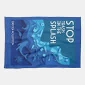 Meeresverschmutzung Geschirrtuch (Horizontal)