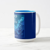 Meeresverschmutzung Zweifarbige Tasse (VorderseiteRechts)