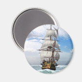 Meeresversuche Magnet (Vorderseite/Rückseite)
