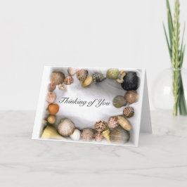 Meeresvorlage für die Muschel Karte