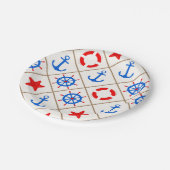 Meereswanderung. Pappteller (Schrägansicht)