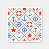 Meereswanderung. Serviette (Vorderseite)