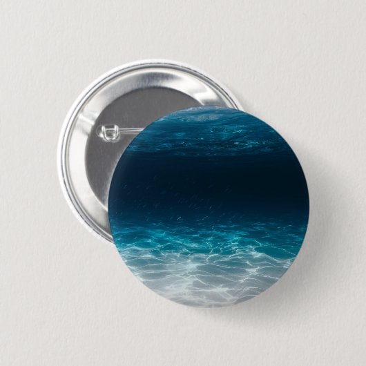 Meereswasser unter dem Meer Button (Vorne & Hinten)