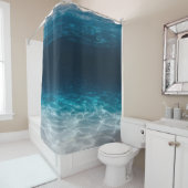 Meereswasser unter dem Meer Duschvorhang (Beispiel)