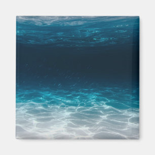 Meereswasser unter dem Meer Magnet
