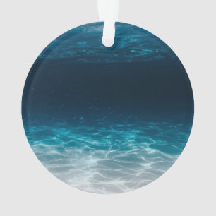 Meereswasser unter dem Meer Ornament