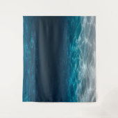 Meereswasser unter dem Meer Wandteppich (Vorderseite)