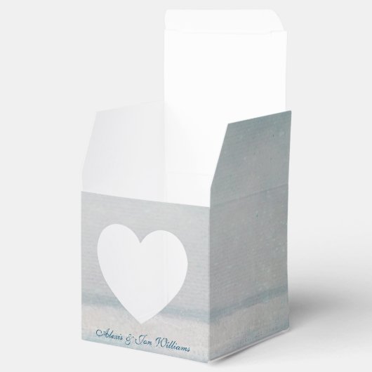 Meereswasserfarbe Geschenkschachtel (Geöffnet)