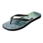 Meereswasserküste Badesandalen (Schrägansicht)